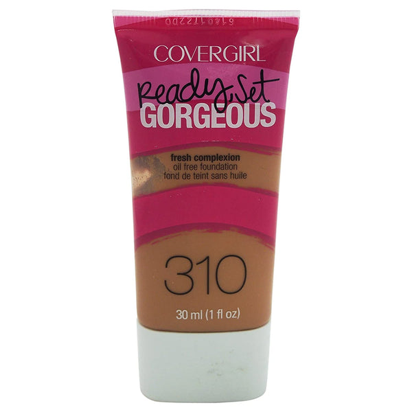 CoverGirl Ready Set Gorgeous Fresh Complexion Oil Free Foundation 310 Classic Tan