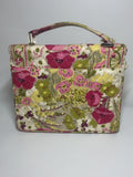 Vera Bradley Julia Crossbody Frame Structured Top Handle Purse MAKE ME BLUSH Pre-Owned